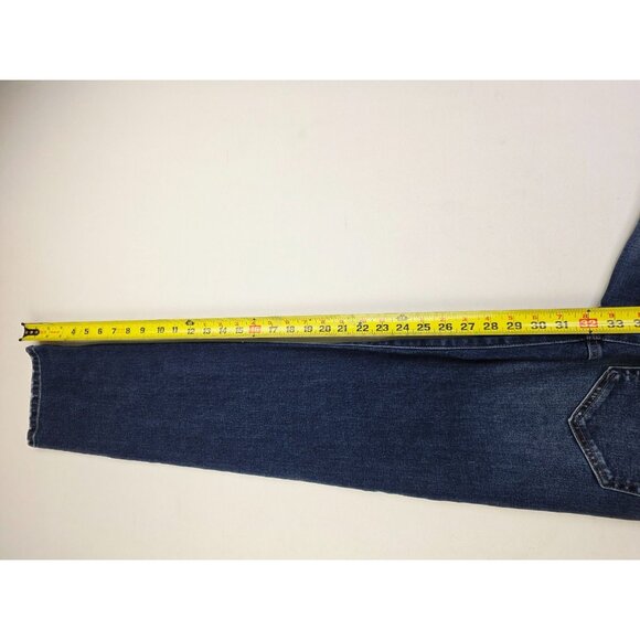 Joe's Jeans Size 28X32 Mens the Brixton Main Blue Denim 5 Pocket Logo Tag Jeans - Picture 9 of 11
